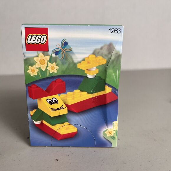 Lego Easter Bunny Lot Build A Rabbit Vintage Year 1992 2000 Retired #1263 & 1545 - Picture 4 of 11